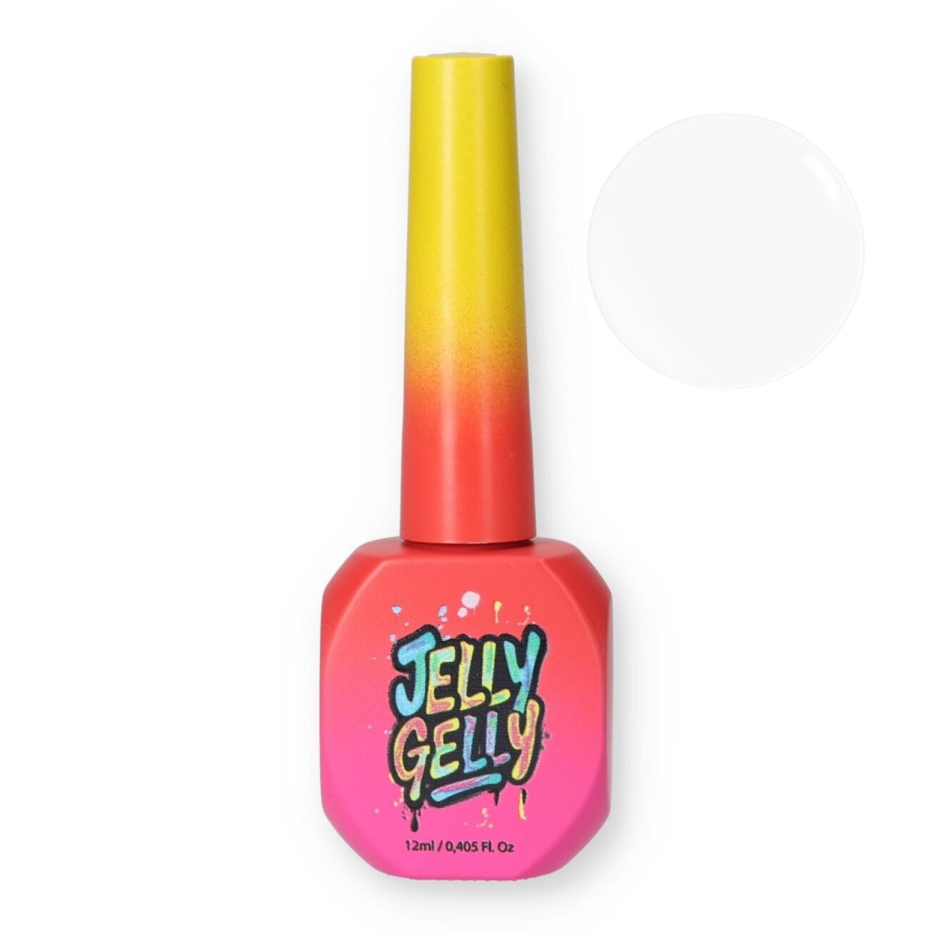 Bazė su stiklo pluoštu Jelly Gelly Hard Base - Milky 3