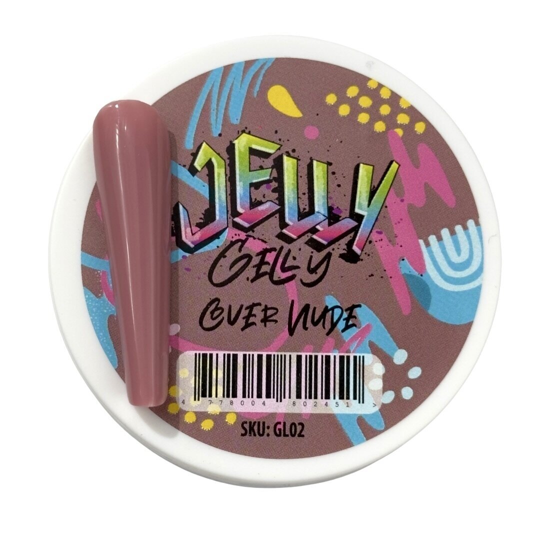 Stovintis gelis Jelly Gelly - Gelato Cover Nude 40ml (GL02) Stovintis gelis Jelly Gelly - Gelato Cover Nude 40ml (GL02)