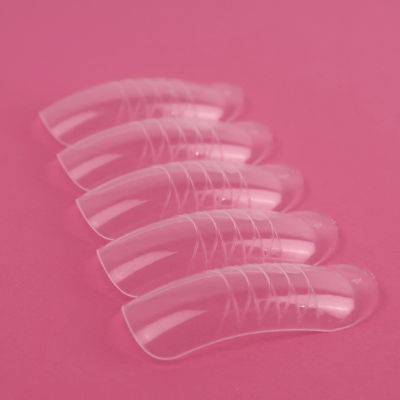Viršutinės nagų priauginimo formelės Jelly Gelly - VF02 (120vnt) 1 Viršutinės nagų priauginimo formelės Jelly Gelly - VF02 (120vnt) 1