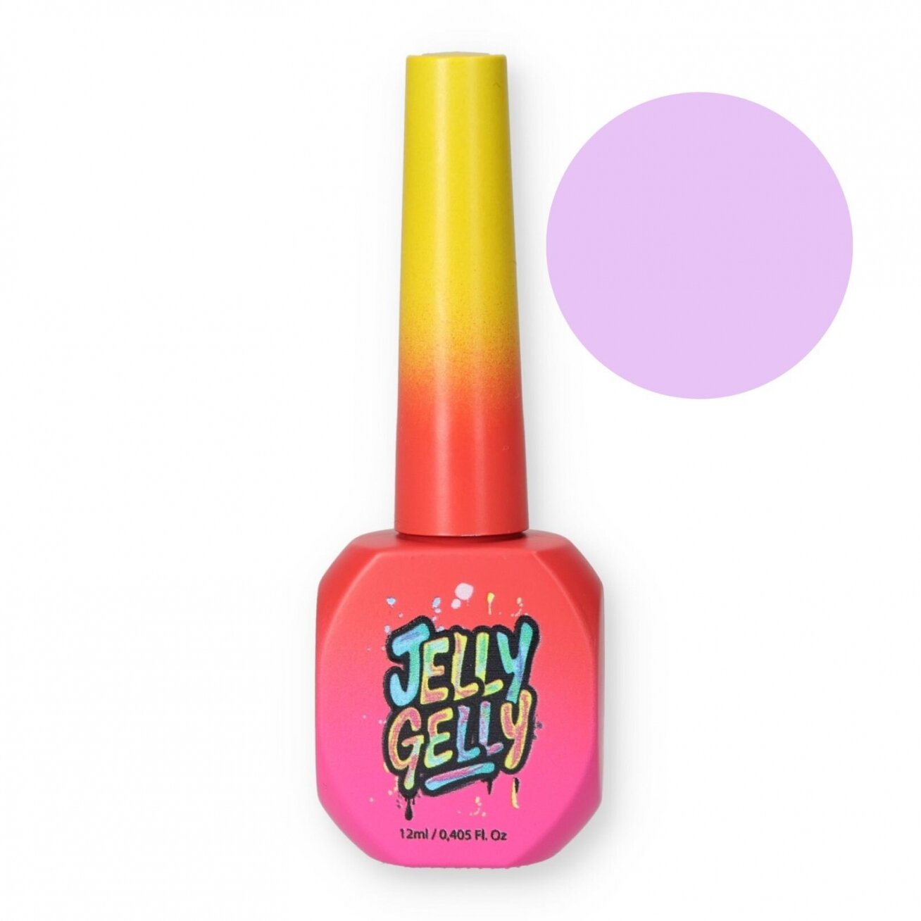 Gelis buteliuke Jelly Gelly Bottle Gel - Levander dream 12ml (BG07) Gelis buteliuke Jelly Gelly Bottle Gel - Levander dream 12ml (BG07)
