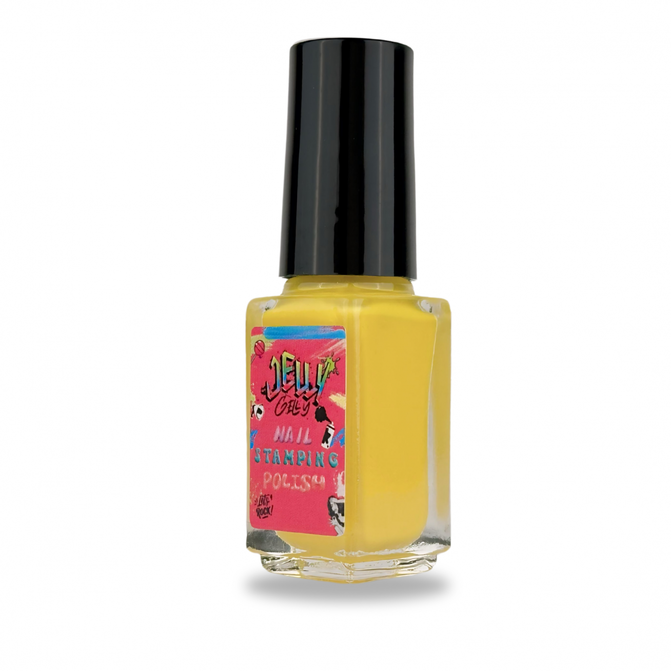 Geltonas štampavimo lakas Jelly Gelly - SP06 5ml