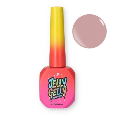 Gelis buteliuke Jelly Gelly Bottle Gel - Rose latte 12ml (BG09) Gelis buteliuke Jelly Gelly Bottle Gel - Rose latte 12ml (BG09)