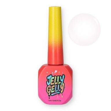 Bazė su stiklo pluoštu Jelly Gelly Hard Base - Light pink 12ml HEMA FREE Bazė su stiklo pluoštu Jelly Gelly Hard Base - Light pink 12ml HEMA FREE