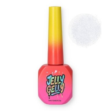 Bazė su stiklo pluoštu Jelly Gelly Hard Base - Milky shimmer 12ml HEMA FREE Bazė su stiklo pluoštu Jelly Gelly Hard Base - Milky shimmer 12ml HEMA FREE