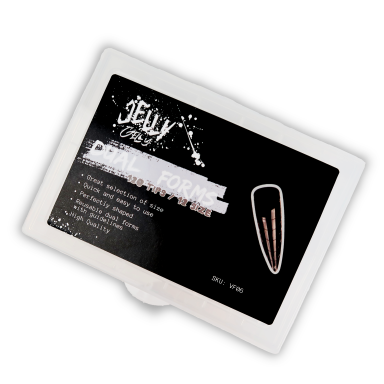 Viršutinės nagų priauginimo formelės Jelly Gelly - VF06 (120vnt)
