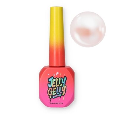 Viršutinis sluoksnis Jelly Gelly Top Coat - Rose Pearl 12ml (TC07) Viršutinis sluoksnis Jelly Gelly Top Coat - Rose Pearl 12ml (TC07)