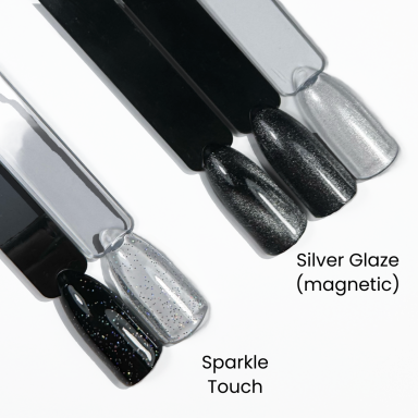 Viršutinis sluoksnis Jelly Gelly Top Coat - Silver Glaze 12ml (TC06) Viršutinis sluoksnis Jelly Gelly Top Coat - Silver Glaze 12ml (TC06)