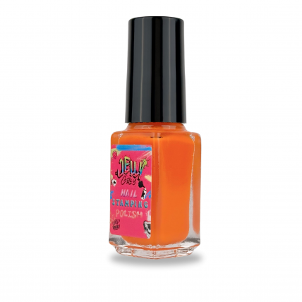 Oranžinis štampavimo lakas Jelly Gelly - SP13 5ml