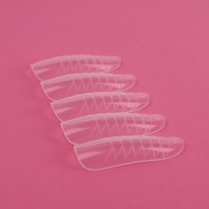 Viršutinės nagų priauginimo formelės Jelly Gelly - VF04 (120vnt) 1 Viršutinės nagų priauginimo formelės Jelly Gelly - VF04 (120vnt) 1