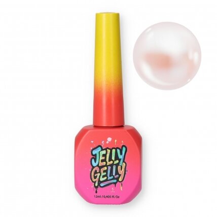 Viršutinis sluoksnis Jelly Gelly Top Coat - Rose Pearl 12ml (TC07) Viršutinis sluoksnis Jelly Gelly Top Coat - Rose Pearl 12ml (TC07)