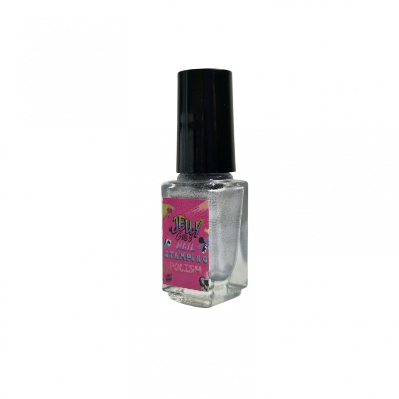 Sidabrinis štampavimo lakas Jelly Gelly - SP04 5ml Sidabrinis štampavimo lakas Jelly Gelly - SP04 5ml