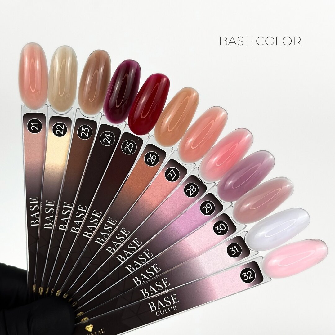 Kaučiukinė bazė Crystal - Base Color No12 12ml 4 Kaučiukinė bazė Crystal - Base Color No12 12ml 4