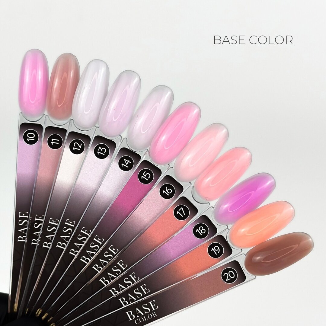 Kaučiukinė bazė Crystal - Base Color No16 12ml 2