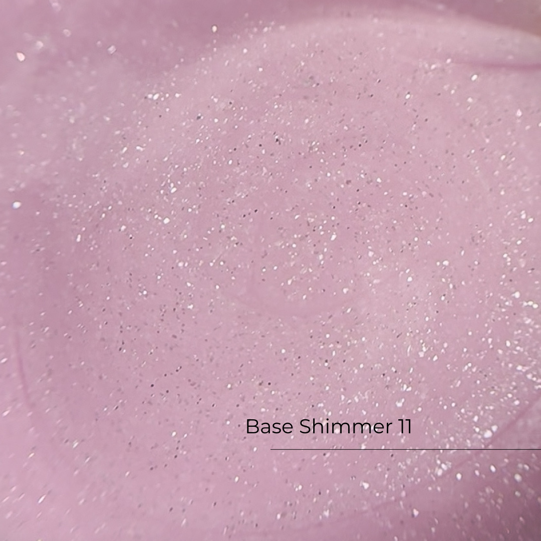 Kaučiukinė bazė Crystal - Base Shimmer No11 12ml Kaučiukinė bazė Crystal - Base Shimmer No11 12ml