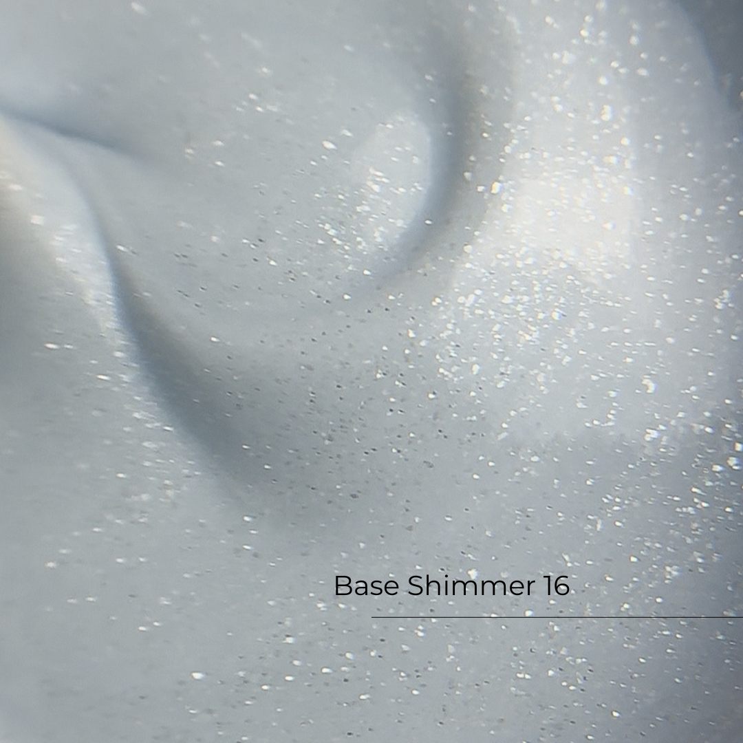 Kaučiukinė bazė Crystal - Base Shimmer No16 12ml Kaučiukinė bazė Crystal - Base Shimmer No16 12ml