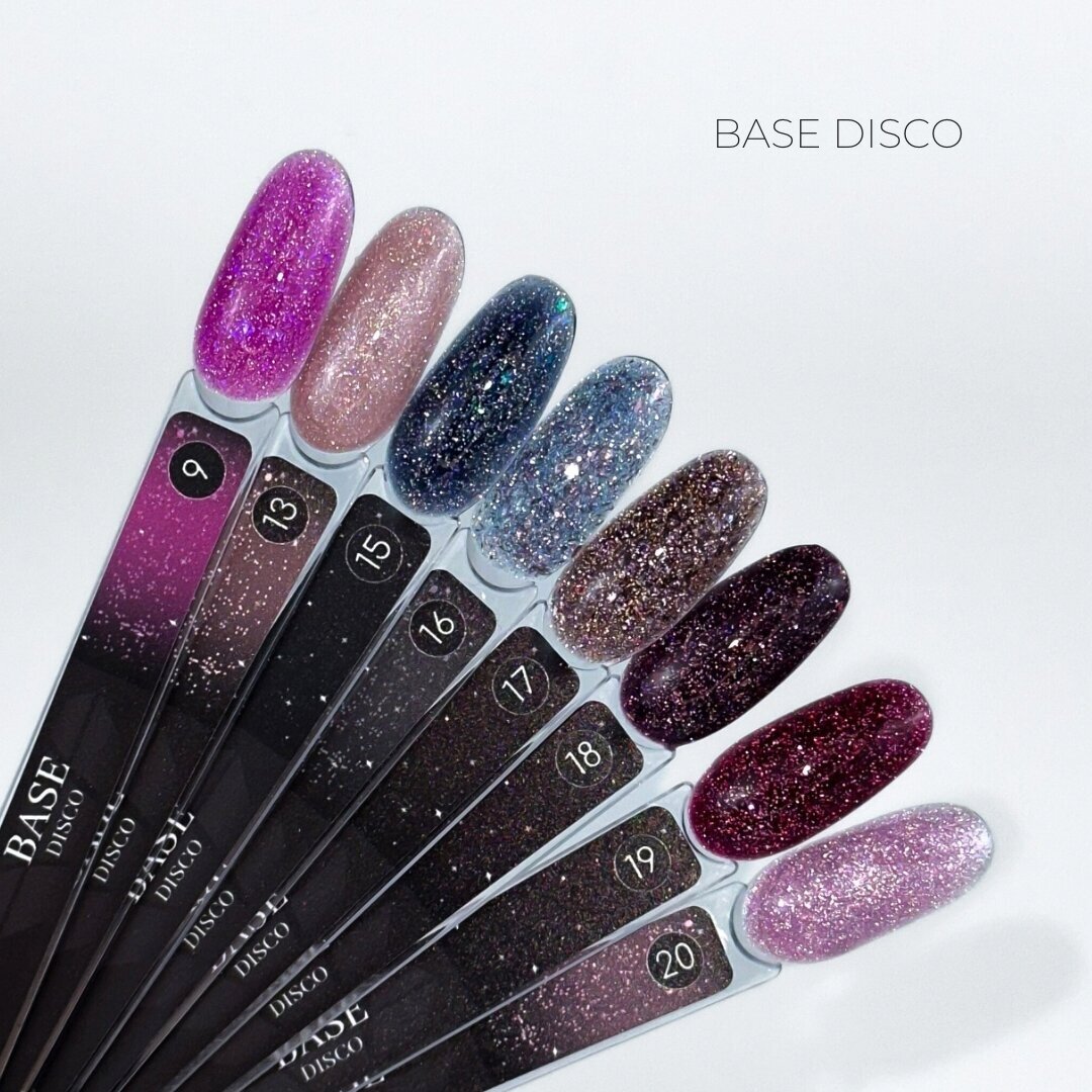 Kaučiukinė bazė Crystal - Base Disco No5 12ml 2