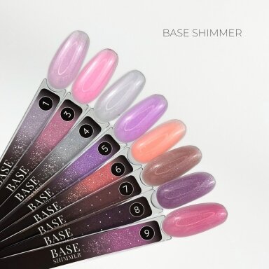 Kaučiukinė bazė Crystal - Base Shimmer No3 12ml Kaučiukinė bazė Crystal - Base Shimmer No3 12ml