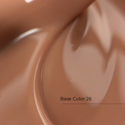 Kaučiukinė bazė Crystal - Base Color No26 12ml Kaučiukinė bazė Crystal - Base Color No26 12ml