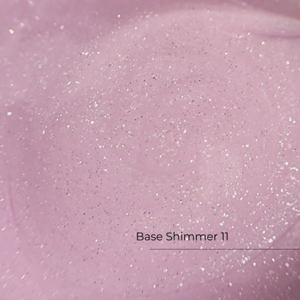 Kaučiukinė bazė Crystal - Base Shimmer No11 12ml Kaučiukinė bazė Crystal - Base Shimmer No11 12ml