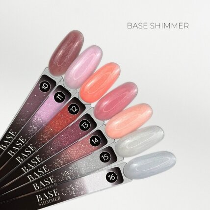 Kaučiukinė bazė Crystal - Base Shimmer No16 12ml 2 Kaučiukinė bazė Crystal - Base Shimmer No16 12ml 2