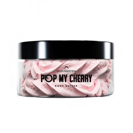 Kūno sviestas su CBD High Priestess - Pop My Cherry 200ml Kūno sviestas su CBD High Priestess - Pop My Cherry 200ml