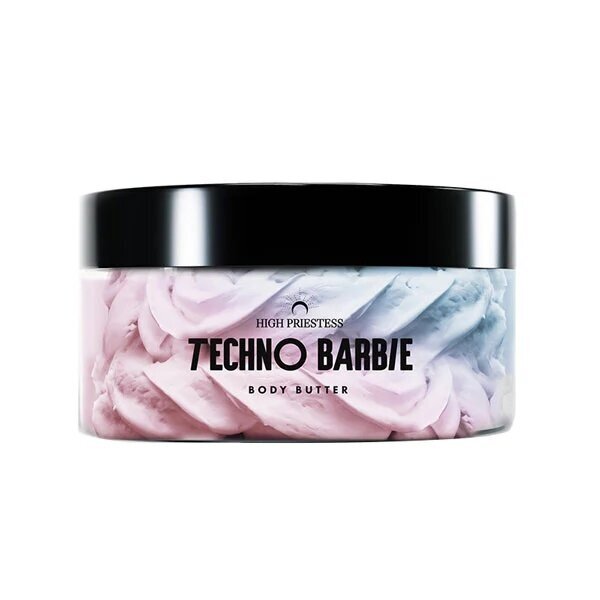Kūno sviestas su CBD High Priestess - Techno Barbie 100ml Kūno sviestas su CBD High Priestess - Techno Barbie 100ml
