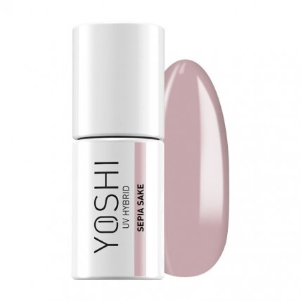 YOSHI Gelinis lakas Sepia Sake 6 ml - 101 YOSHI Gelinis lakas Sepia Sake 6 ml - 101