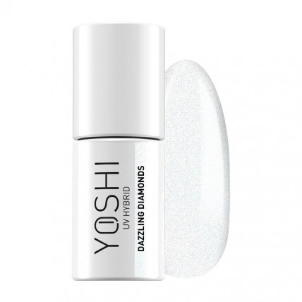 YOSHI Gelinis lakas Dazzling Diamonds 6 ml - 609 YOSHI Gelinis lakas Dazzling Diamonds 6 ml - 609