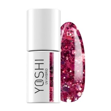 YOSHI Gelinis lakas Sugar Twist 6 ml - 724 YOSHI Gelinis lakas Sugar Twist 6 ml - 724