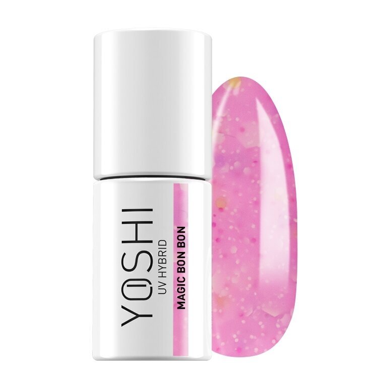 YOSHI Gelinis lakas Magic Bon Bon 6 ml - 725 YOSHI Gelinis lakas Magic Bon Bon 6 ml - 725