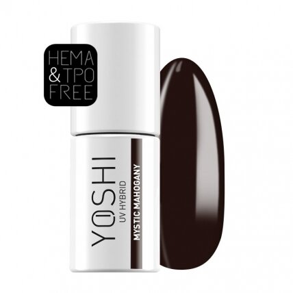 YOSHI Gelinis lakas Mystic Mahogany 6 ml - 137 YOSHI Gelinis lakas Mystic Mahogany 6 ml - 137