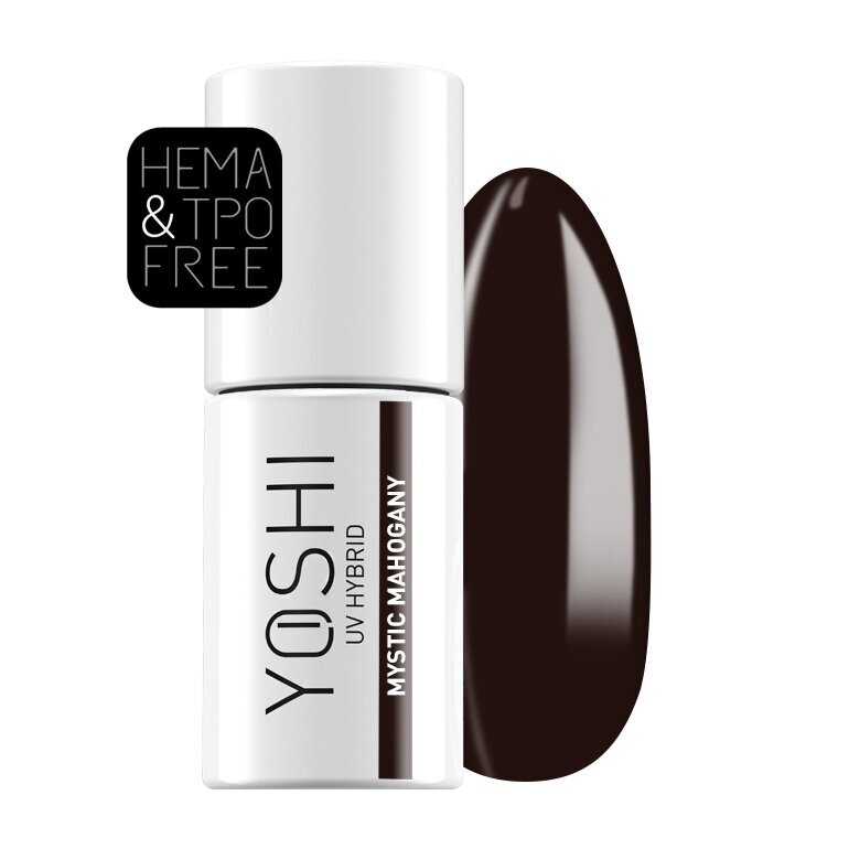 YOSHI Gelinis lakas Mystic Mahogany 6 ml - 137 YOSHI Gelinis lakas Mystic Mahogany 6 ml - 137