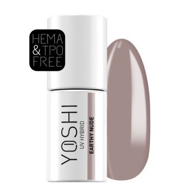 YOSHI Gelinis lakas Earthy Nude 6 ml - 135 YOSHI Gelinis lakas Earthy Nude 6 ml - 135