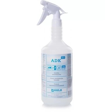 Paviršių dezinfekantas ADK-611 1000ml Paviršių dezinfekantas ADK-611 1000ml