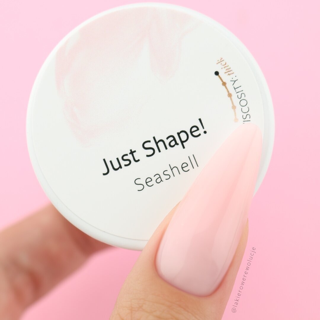 Tiksotropinis gelis PB Nails Just Shape - Seashell 15g Tiksotropinis gelis PB Nails Just Shape - Seashell 15g