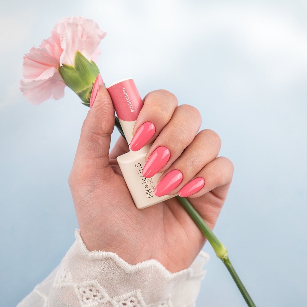 Gelinis lakas PB Nails - Blush Crush 8ml 1