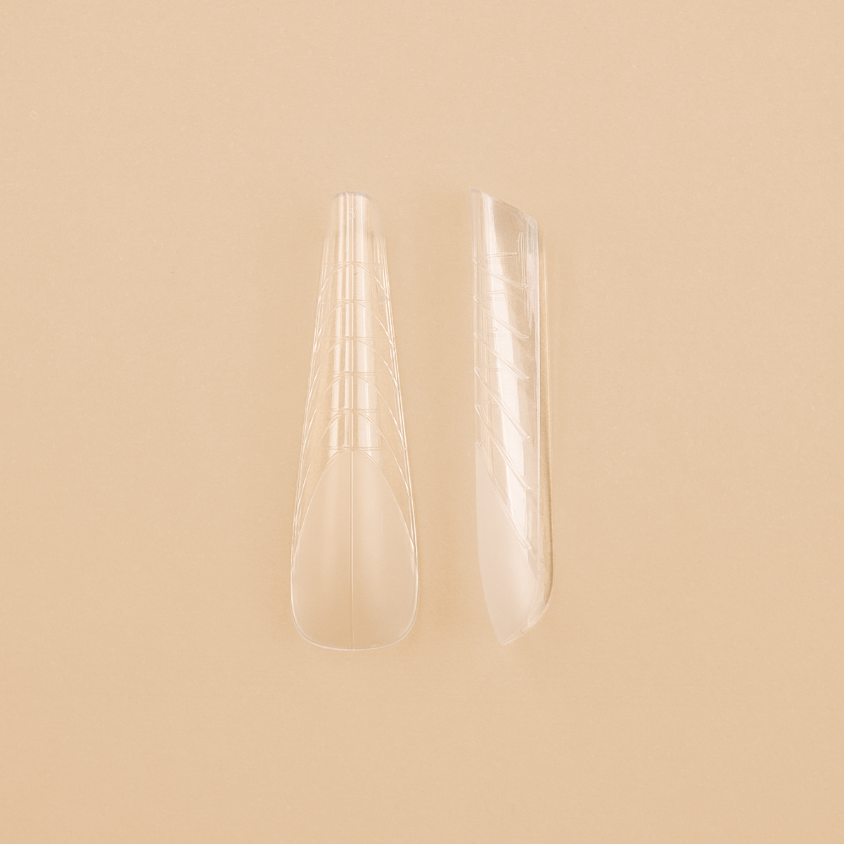 Viršutinės nagų priauginimo formelės PB Nails - Dual Forms 2.0 No.02 balerina 1 Viršutinės nagų priauginimo formelės PB Nails - Dual Forms 2.0 No.02 balerina 1