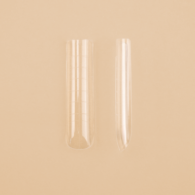 Viršutinės nagų priauginimo formelės PB Nails - Dual Forms 2.0 No.01 kvadratas