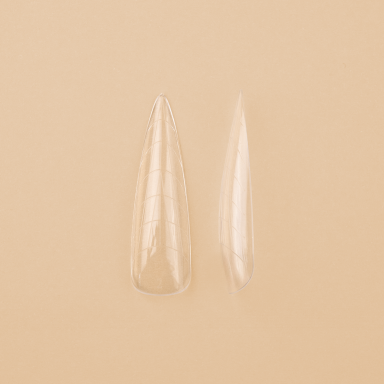 Viršutinės nagų priauginimo formelės PB Nails - Dual Forms 2.0 No.04 migdolas