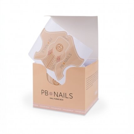 Nagų priauginimo šablonai PB Nails - Basic Short (300vnt)