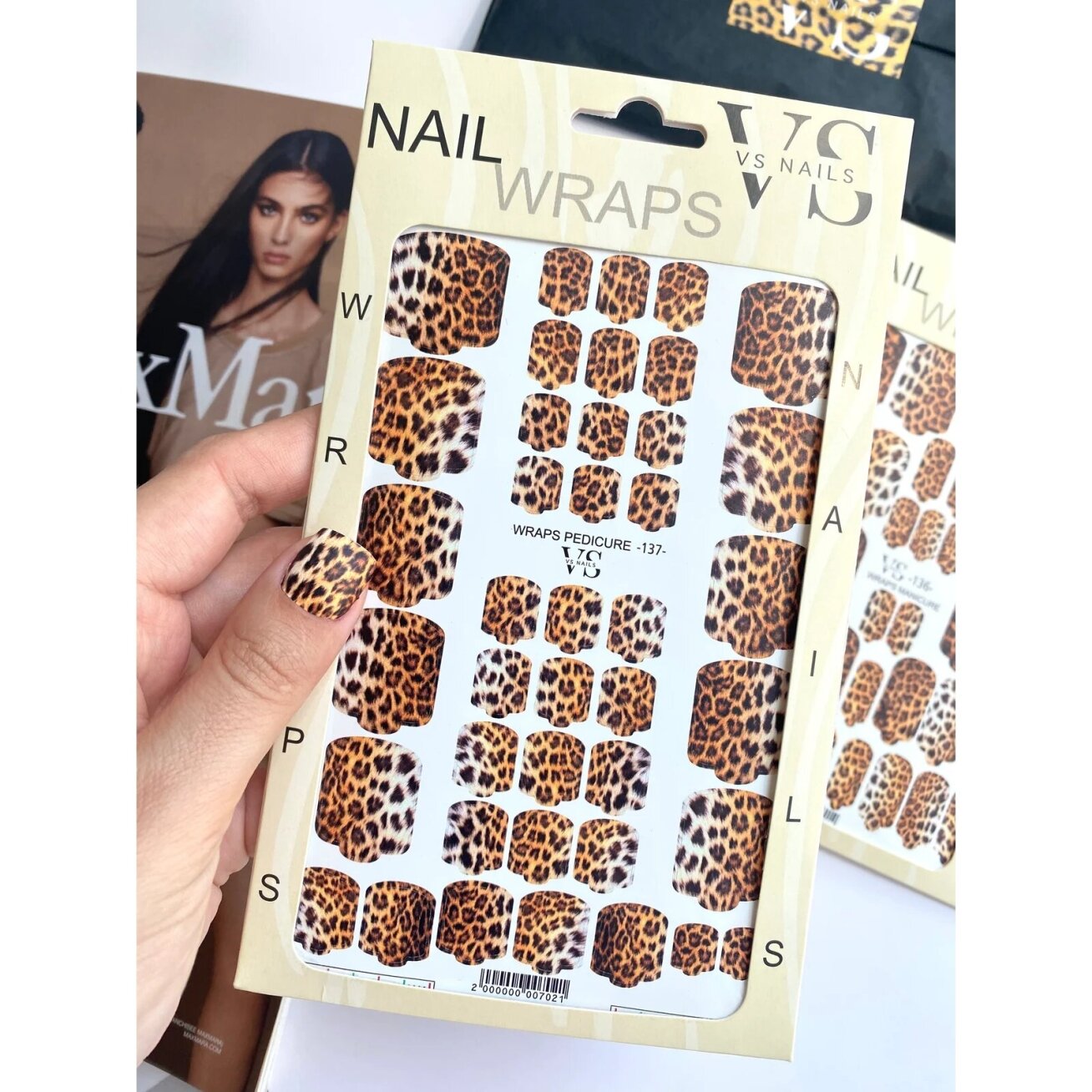 Pedikiūro plėvelės VS NAILS - Nr.137 Pedikiūro plėvelės VS NAILS - Nr.137
