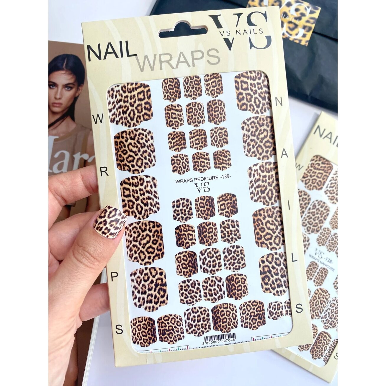 Pedikiūro plėvelės VS NAILS - Nr.139