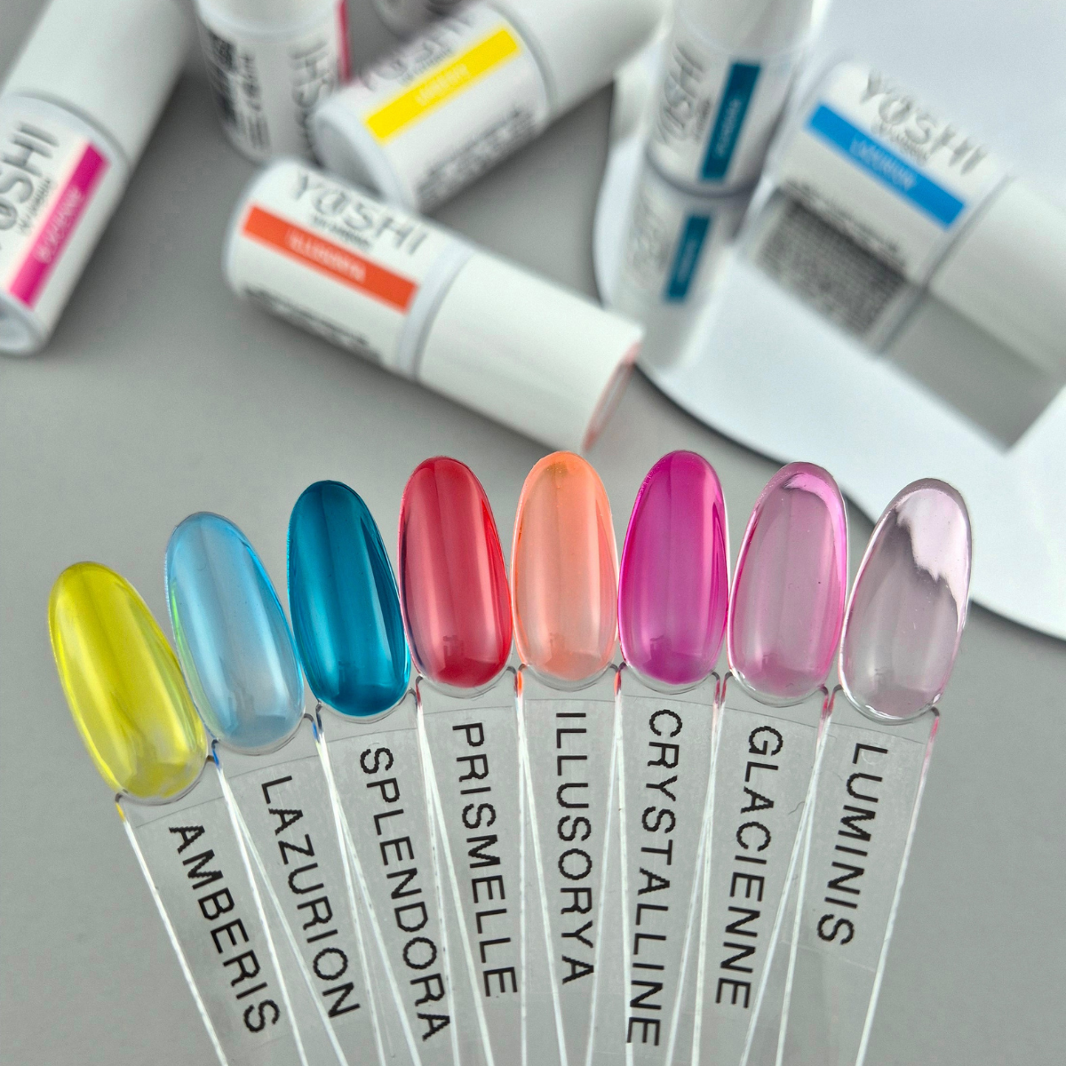 YOSHI Vitražinis gelinis lakas Prismelle 6 ml – 185 2 YOSHI Vitražinis gelinis lakas Prismelle 6 ml – 185 2
