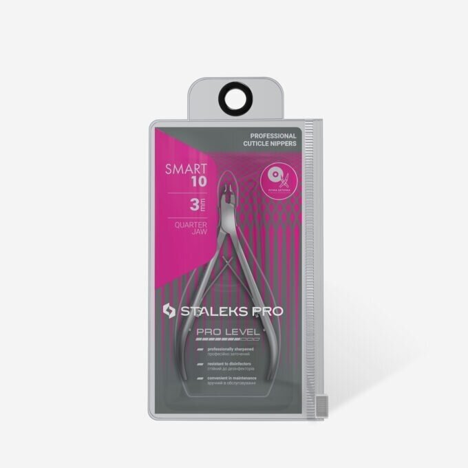 Profesionalios odelių žnyplutės STALEKS SMART 3mm (NS-10-3) 3 Profesionalios odelių žnyplutės STALEKS SMART 3mm (NS-10-3) 3