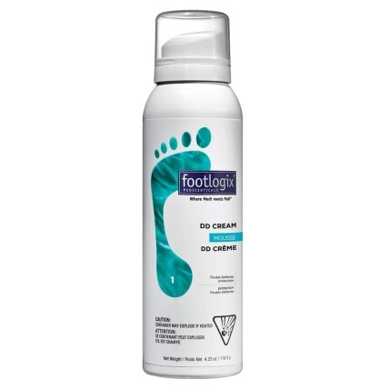 Apsauginės putos pėdoms Footlogix - DD Cream Mousse 125ml Apsauginės putos pėdoms Footlogix - DD Cream Mousse 125ml
