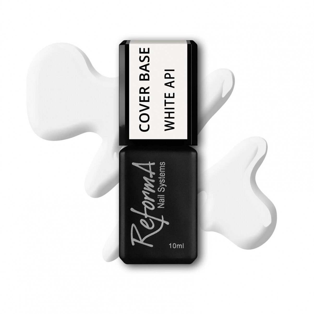Kaučiukinė bazė ReformA Cover Base - White API 10ml Kaučiukinė bazė ReformA Cover Base - White API 10ml