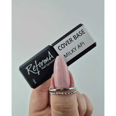 Kaučiukinė bazė ReformA Cover Base - Milky API 10ml Kaučiukinė bazė ReformA Cover Base - Milky API 10ml