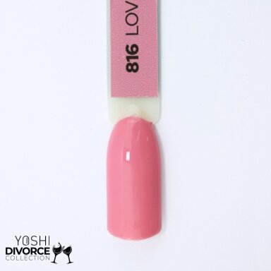 YOSHI Gelinis lakas Lover 6 ml - 816 YOSHI Gelinis lakas Lover 6 ml - 816