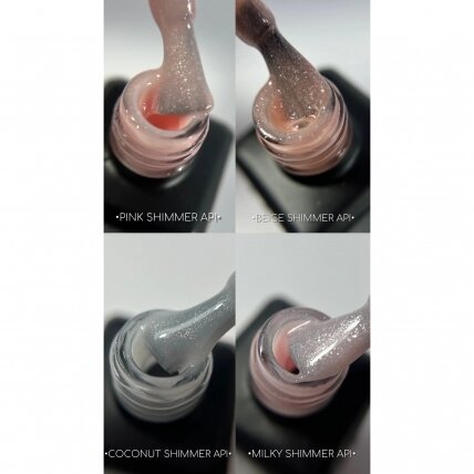 Kaučiukinė bazė ReformA Cover Base - Coconut Shimmer API 10ml 2 Kaučiukinė bazė ReformA Cover Base - Coconut Shimmer API 10ml 2