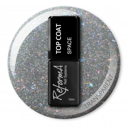 Viršutinis sluoksnis ReformA Top Coat - Space 10ml
